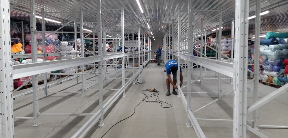 Tubomar - Projeto Porta Pallets para empresa NCA Malhas de Guabiruba